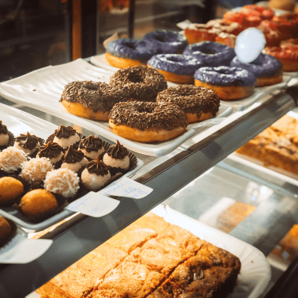 Artisan pastries and chocolates from Bisou Bakery Capri on Via Roma Gold Coast