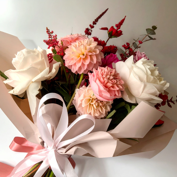 Fresh flower bouquet from That Pretty Market Capri on Via Roma