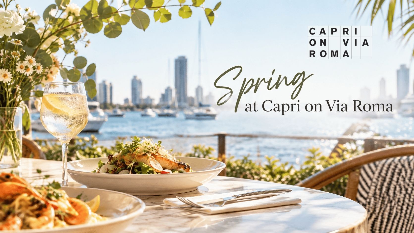 Srpting at Capri on Via Roma: What's on this September?