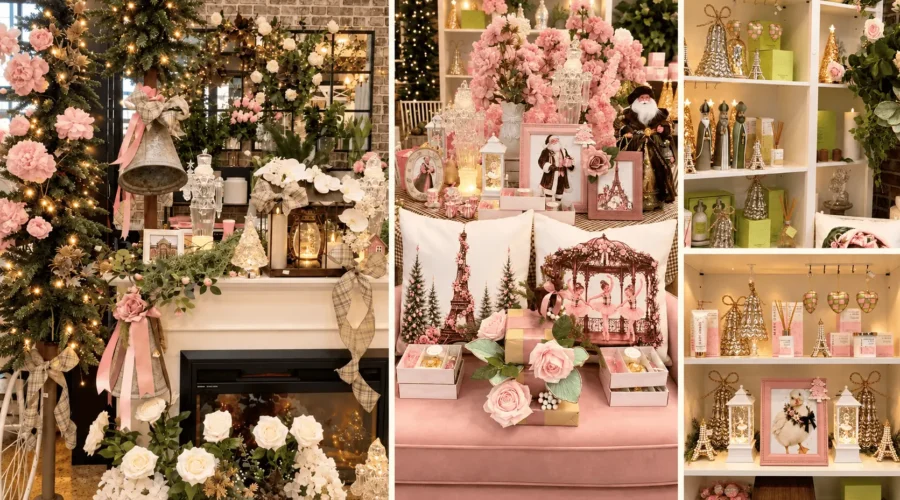 that pretty market christmas cottage